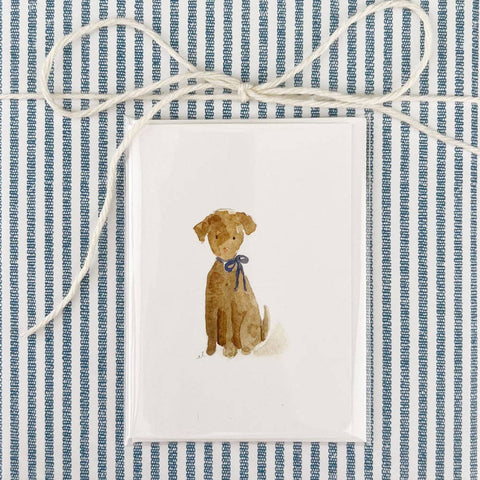 Dog Mini Notecard, 2.5" x 3.5" - Emily Lex Studio