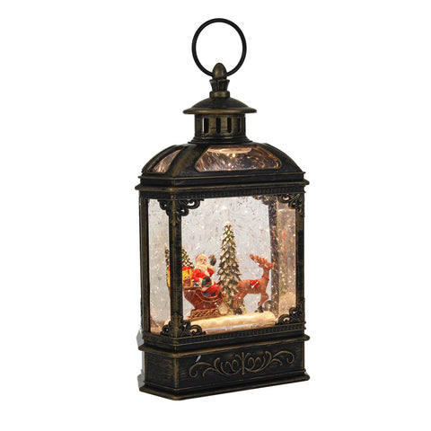 Christmas Vintage Snow Globe Lantern - SINT