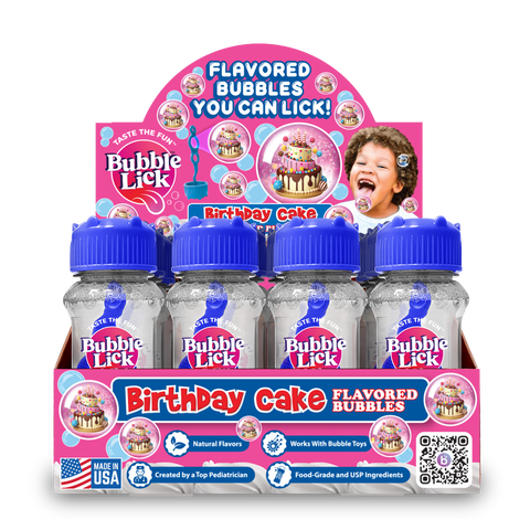 Birthday Cake Bubbles - BubbleLick™