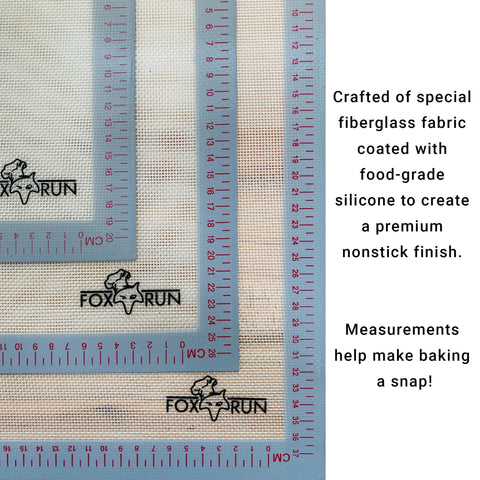 Silicone Bake Mat, 16.5" x 11.75" - Fox Run Brands
