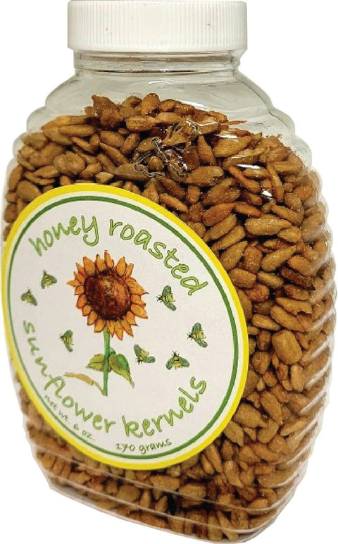 Honey Roasted Sunflower Kernels, 6oz - Sunflower Food Company