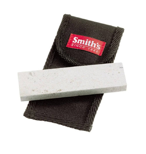 Smith's 4 Inch Natural Arkansas Sharpening Stone + Pouch #MP4L - Benhalex