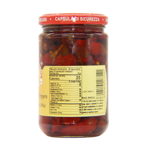 TuttoCalabria Whole Calabrian Chili Peppers | 10 oz.: Single jar (10 oz) - Wholesale Italian Food
