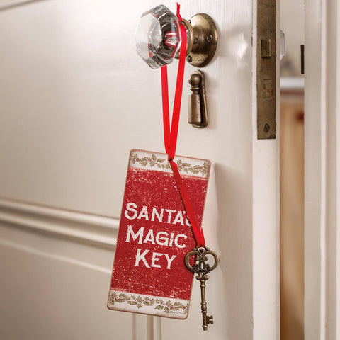 Vintage Santa's Magic Key Ornament - Primitives by Kathy