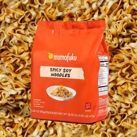 Spicy Soy Noodles, Pack of 4 - Momofuku