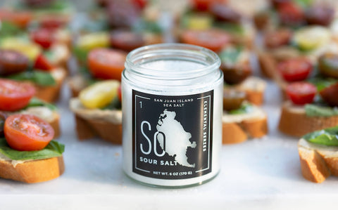 Sour Salt, 6 oz - San Juan Island Sea Salt