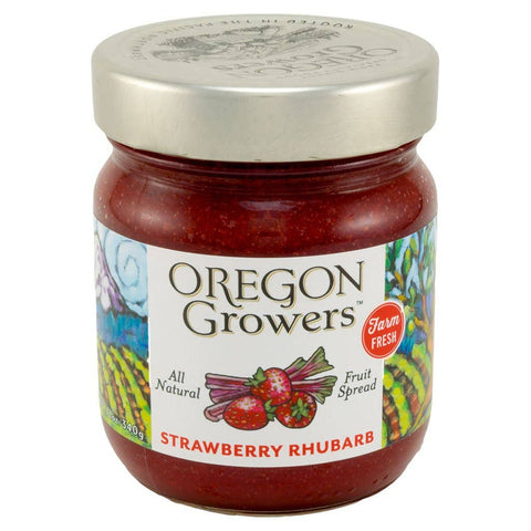 Strawberry Rhubarb Fruit Spread - Oregon Growers