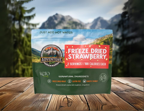 Freeze Dried Strawberry: Single - Adventure Well Outdoors