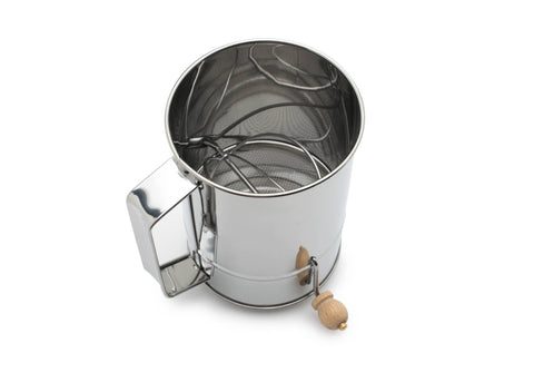 Flour Sifter, 4-Cup, 5.75 x 5.75 x 6.25 in - Fox Run Brands
