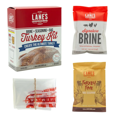 Turkey Brine Kit, Single Use - Lane's BBQ