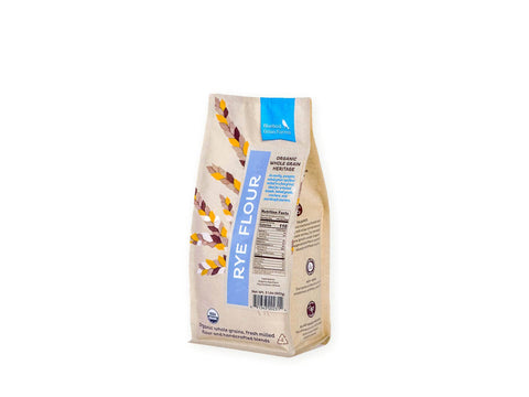 Organic Rye Flour - 2 lb - Bluebird Grain Farms