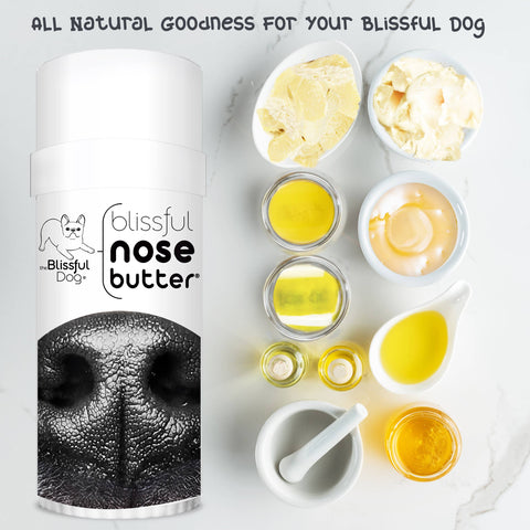 Nose Butter for Rough, Dry Dog Noses in Tins & Tubes: 1oz tin - The Blissful Dog
