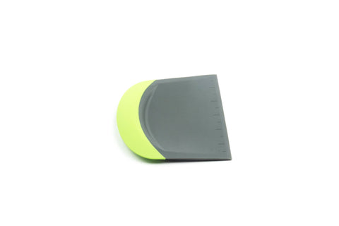 3-In-1 Bowl Scraper, Cutter, Green, 4.25" x 4.75" - Fox Run Brands