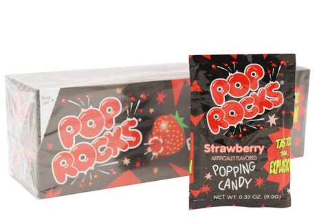 Pop Rocks, Strawberry, 0.33 oz - Grandpa Joe's