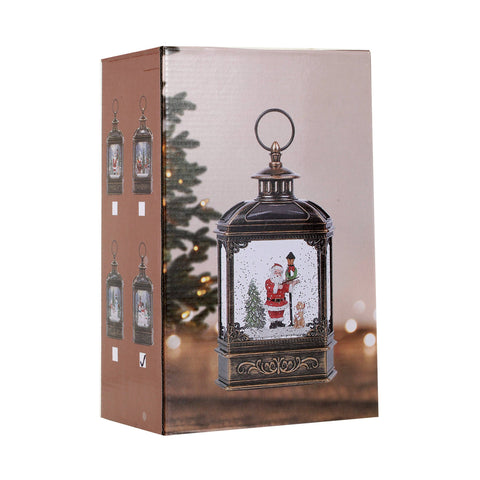 Christmas Vintage Snow Globe Lantern - SINT