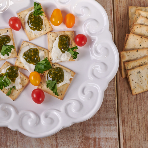 Olive Oil & Herb Snack Crackers - Partners Crackers