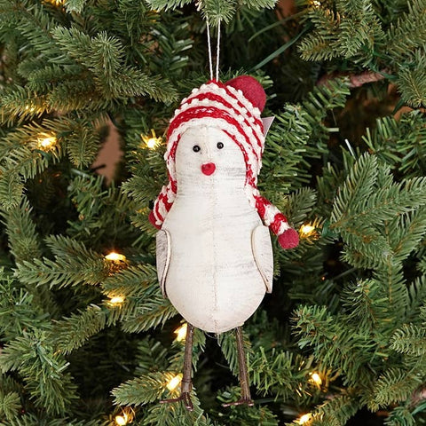 Snow Bird with Hat - Ornament - Holiday Depot Inc.