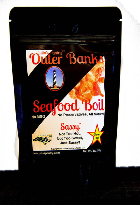 Outer Banks Sassy Seafood Boil, 3oz - Julia's Southern Foods, LLC