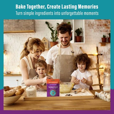 Sourdough Starter, Organic, Non-GMO, Freeze Dried, 12 grams - My Rustic Roots