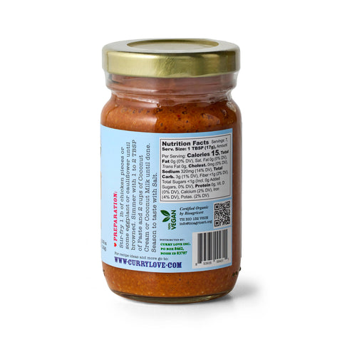 Panang Thai Curry Paste, 4.25 oz - Mike's Organic Curry Love