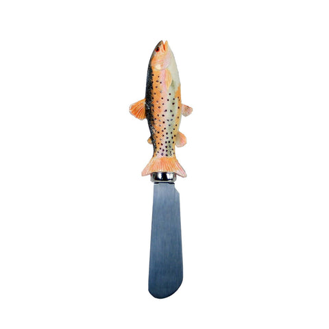 Trout Cheese and Butter Spreader Knife - Out of the Woods of Oregon