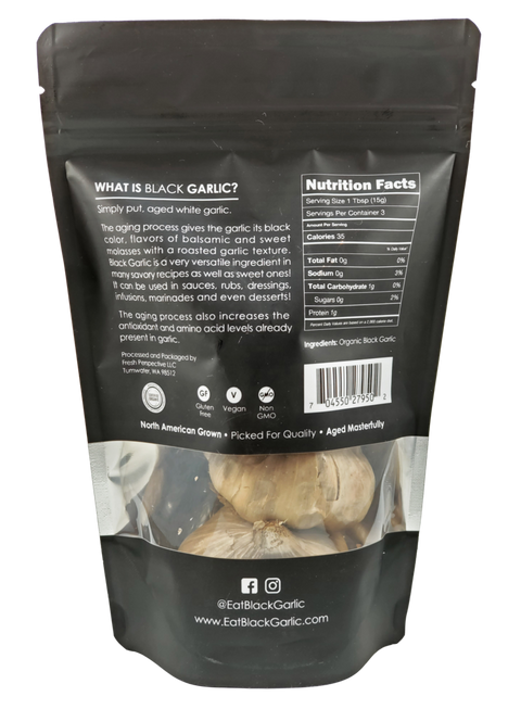 Black Garlic - Organic (3.75oz) - Fresh Perspective