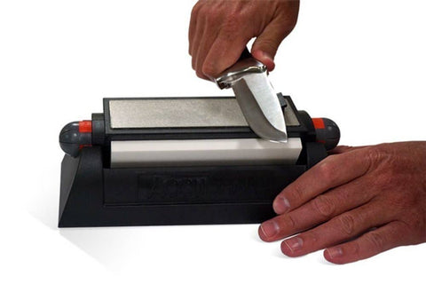 AccuSharp DELUXE Tri-Stone System, Three Stone Surfaces, Rubber Grip #025C - Benhalex
