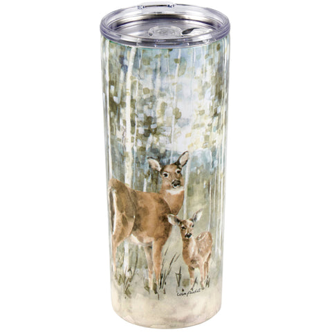 Deer Coffee Tumbler, 20 oz - Primitives by Kathy