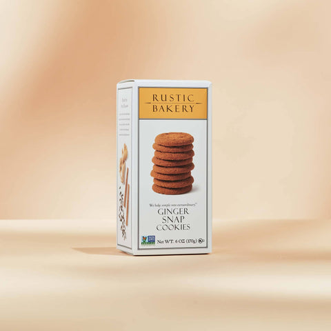 Ginger Snap Cookies, 6oz - Rustic Bakery