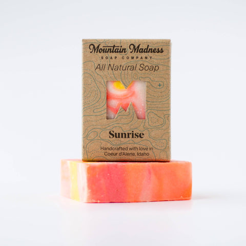 Sunrise Bar Soap - Mountain Madness Soap Co.