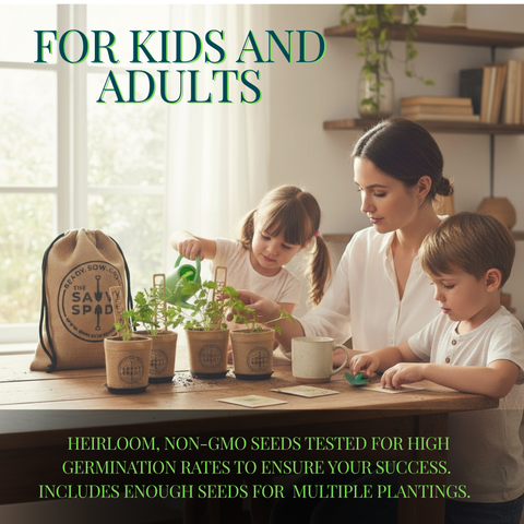 Herb Garden Starter Kit - The Savvy Spade