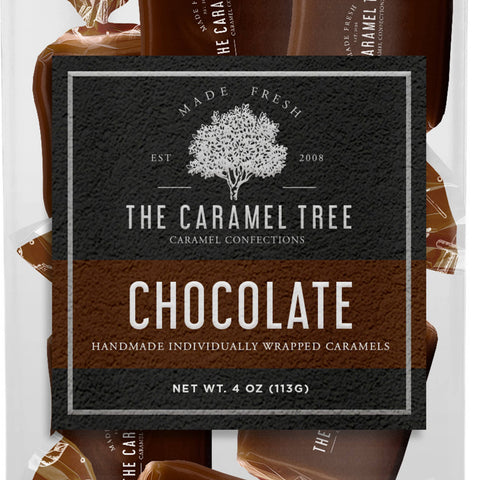 Chocolate Caramel Gift Bag, 4 oz - The Caramel Tree®