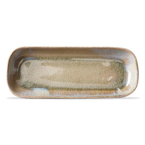Montauk Stoneware Oblong Platter, 10.8" - tag