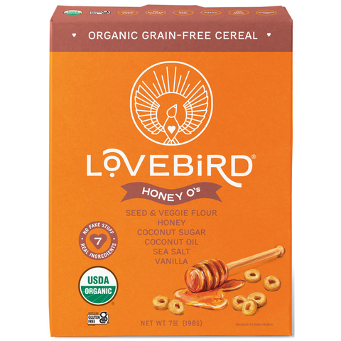 Honey Lovebird Cereal, 7 oz