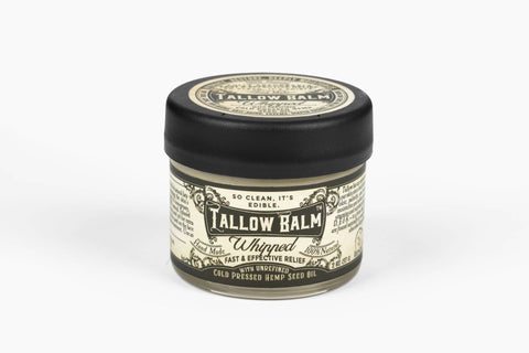 Tallow Balm, 2 oz, Whipped w/Hemp Seed Oil - Roots And Leaves