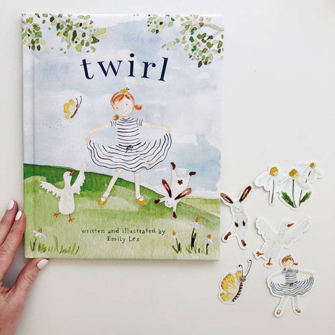 Twirl, by Emily Lex, Hardcover - Emily Lex Studio