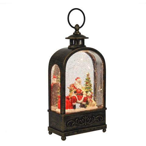 Christmas Vintage Snow Globe Lantern - SINT