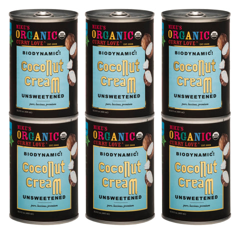 Biodynamic & Organic Coconut Cream - Mike's Organic Curry Love