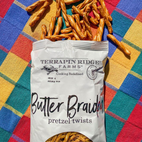Butter Braided Twist Pretzel, 8 oz - Terrapin Ridge Farms