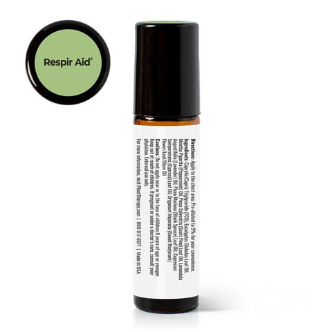 Respir Aid Essential Oil Blend, Pre-Diluted Roll-On - Plant Therapy