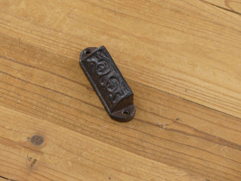 Small Cast Iron 3" Vine Bin Pulls - Midwest Craft House