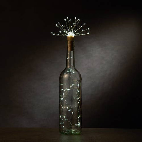 Starlight Wine Bottle Twinkle String Lights - Twine