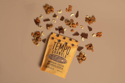 Dark Chocolate Cashew Almond Granola, 11 oz - Tempo Granola