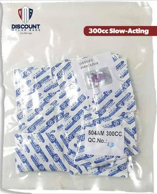 Slow-Acting 300cc Oxyfree Oxygen Absorbers, 20-Pack - ShieldPro