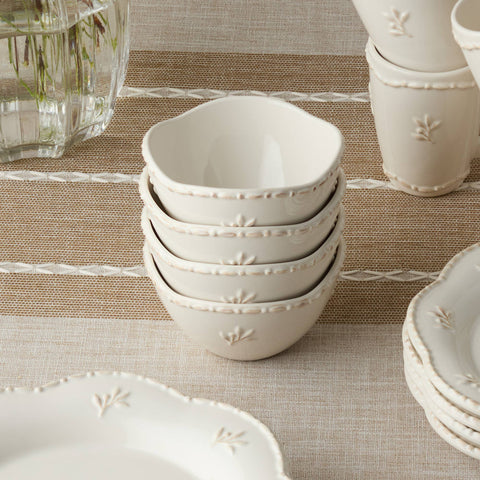 Heritage Beads Cereal Bowl - Morning Elegance in Stoneware