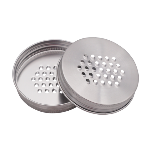 Grater / Shredder Lid for Mason Jars: Wide mouth - Mason Jar Lifestyle