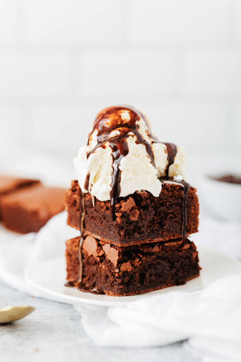 Double Fudge Brownie Mix, 18oz Box - Lehi Mills