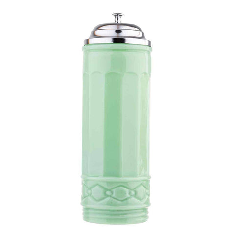 Straw Jar - Jadeite Glass Collection - TableCraft Products Company