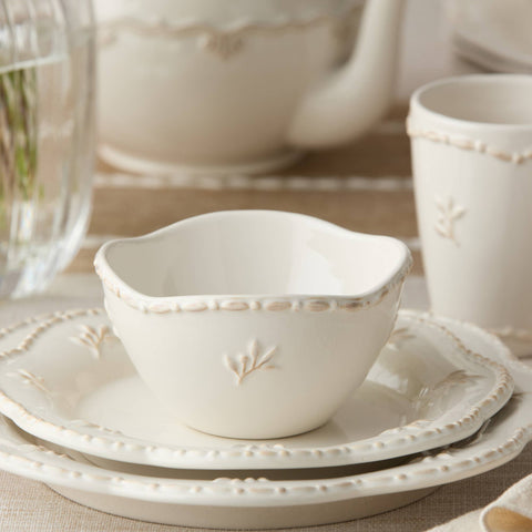 Heritage Beads Cereal Bowl - Morning Elegance in Stoneware
