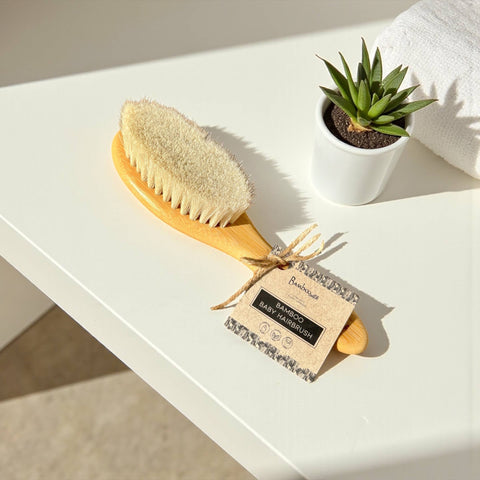 Bamboo Baby Hairbrush - Bamboo Switch